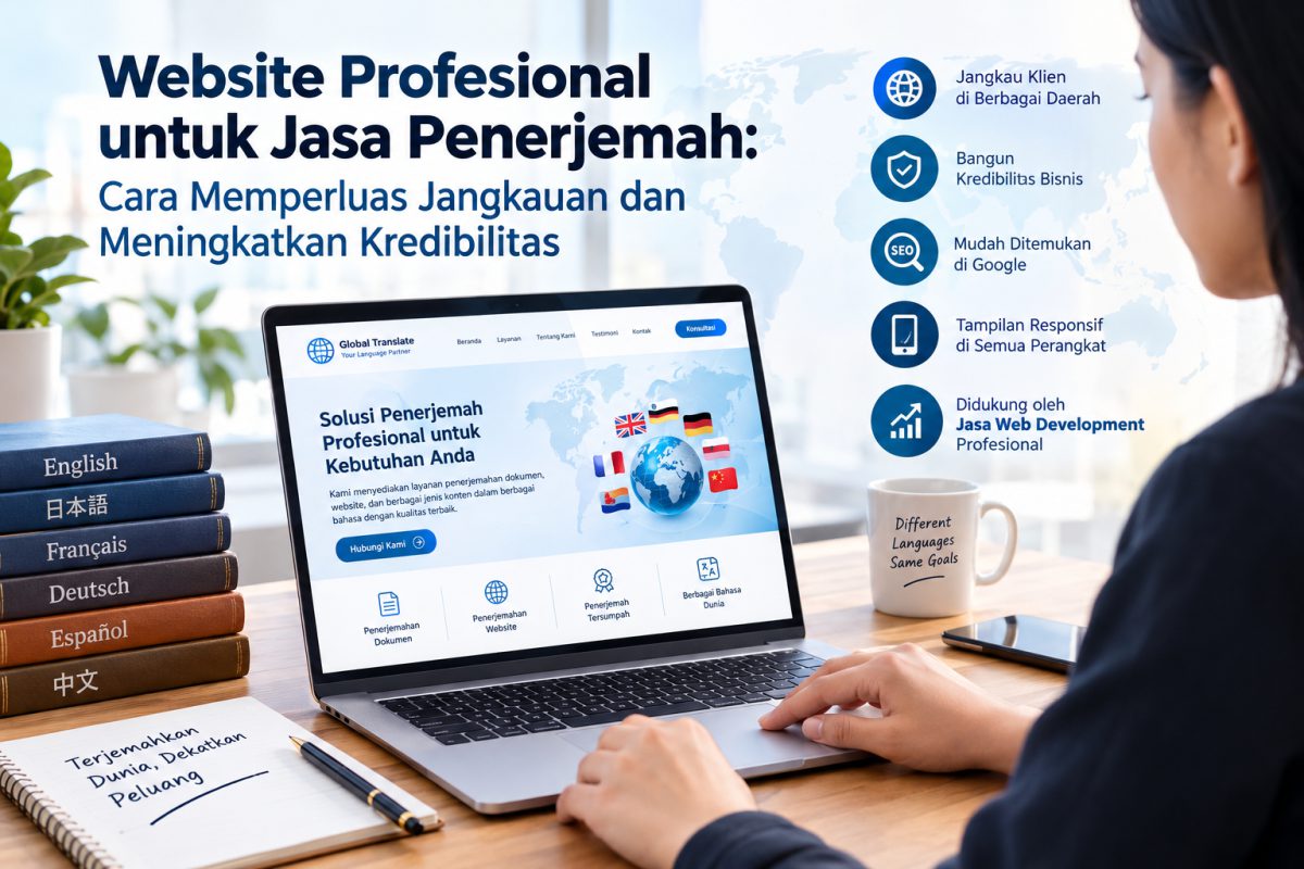 Website Profesional untuk Jasa Penerjemah: Cara Memperluas Jangkauan dan Meningkatkan Kredibilitas